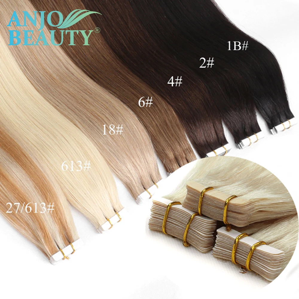 Tape In Human Hair Extensions (20 piece pack)